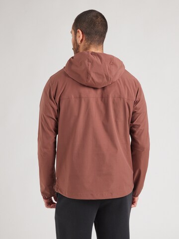 Giacca per outdoor 'TERRACADE' di JACK WOLFSKIN in rosso