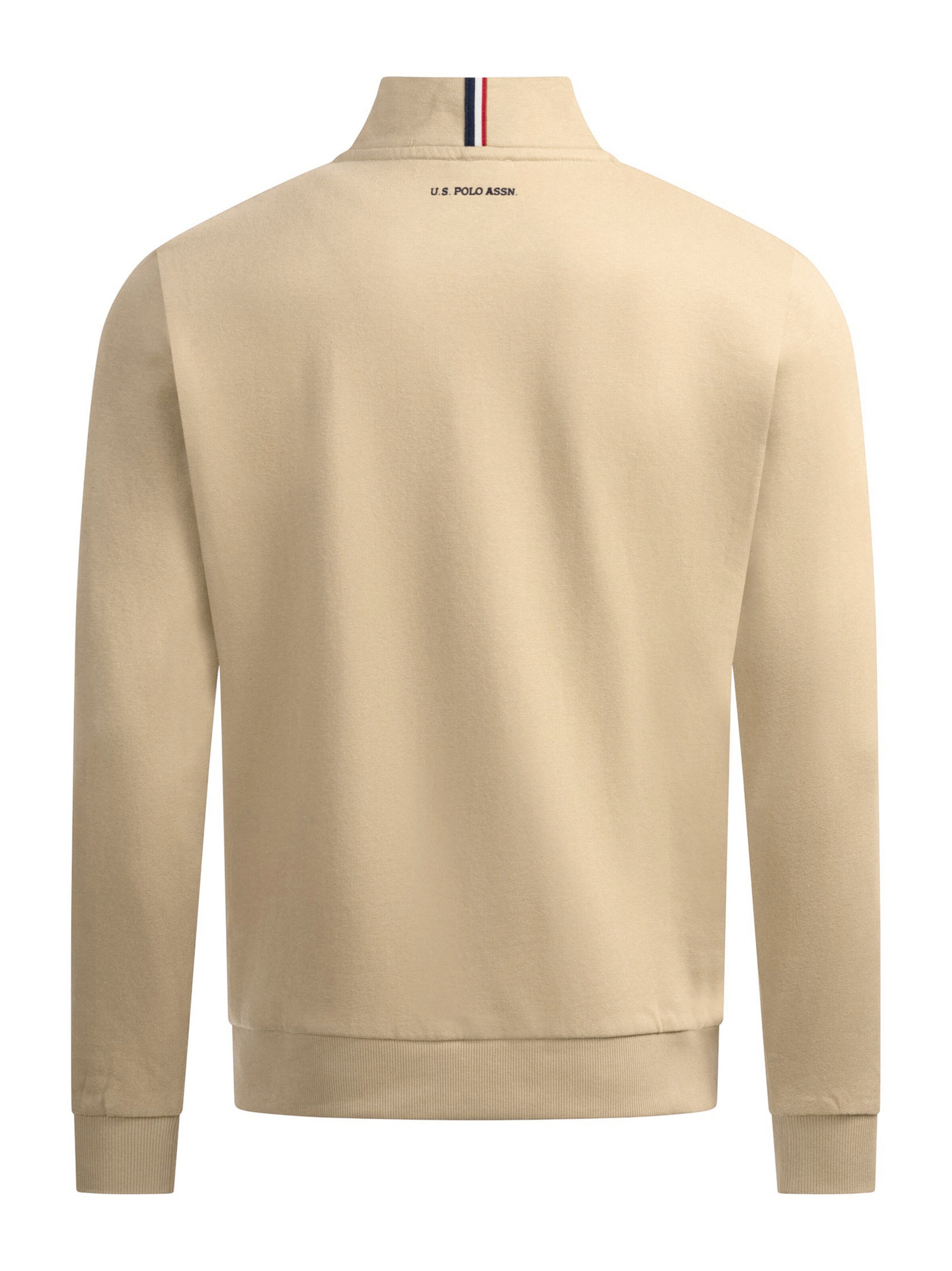 U.S. POLO ASSN. Sweatshirt in Beige