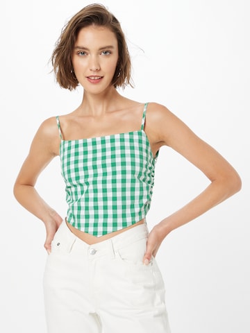 Pepe Jeans Top 'GETTIE' in Green: front