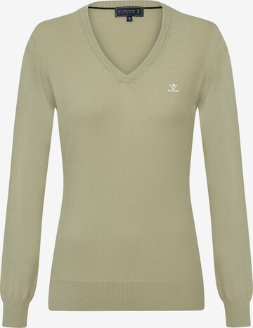 Sir Raymond Tailor Sweater 'Verty' in Green: front