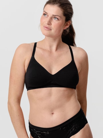 Erlich Textil - Soutien Bustier Soutien 'Amela' em preto: frente