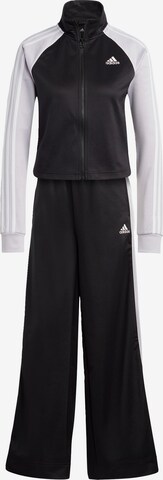 ADIDAS SPORTSWEAR Tracksuit 'Teamsport' in Black: front