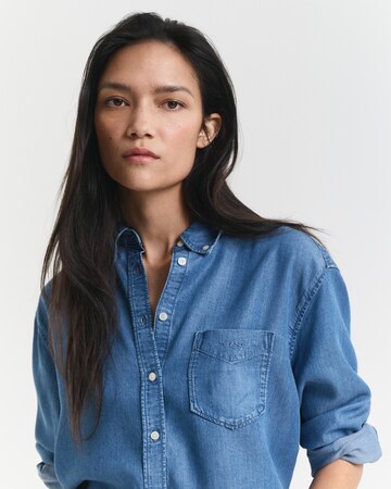 GANT Hemdbluse in Blau