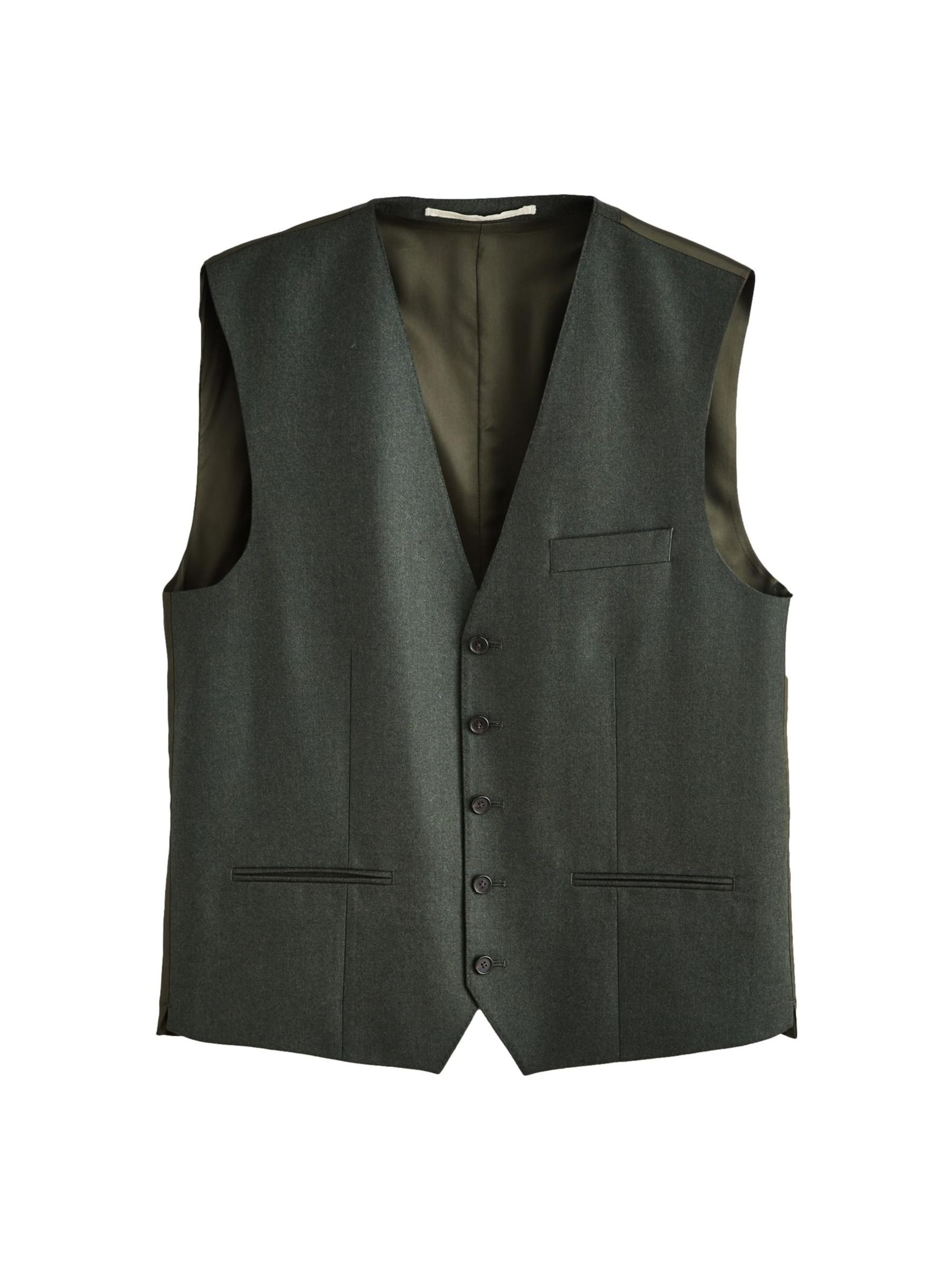 Next Gilet in Groen: voorkant