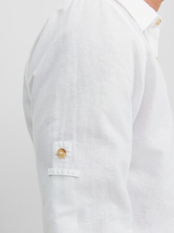 JACK & JONES Regular fit Button Up Shirt in White