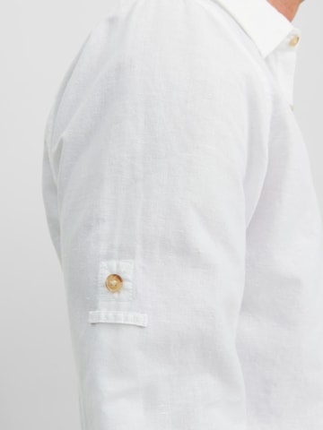 JACK & JONES Regular fit Button Up Shirt in White