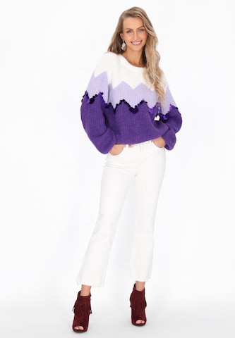 IZIA - Jersey en lila