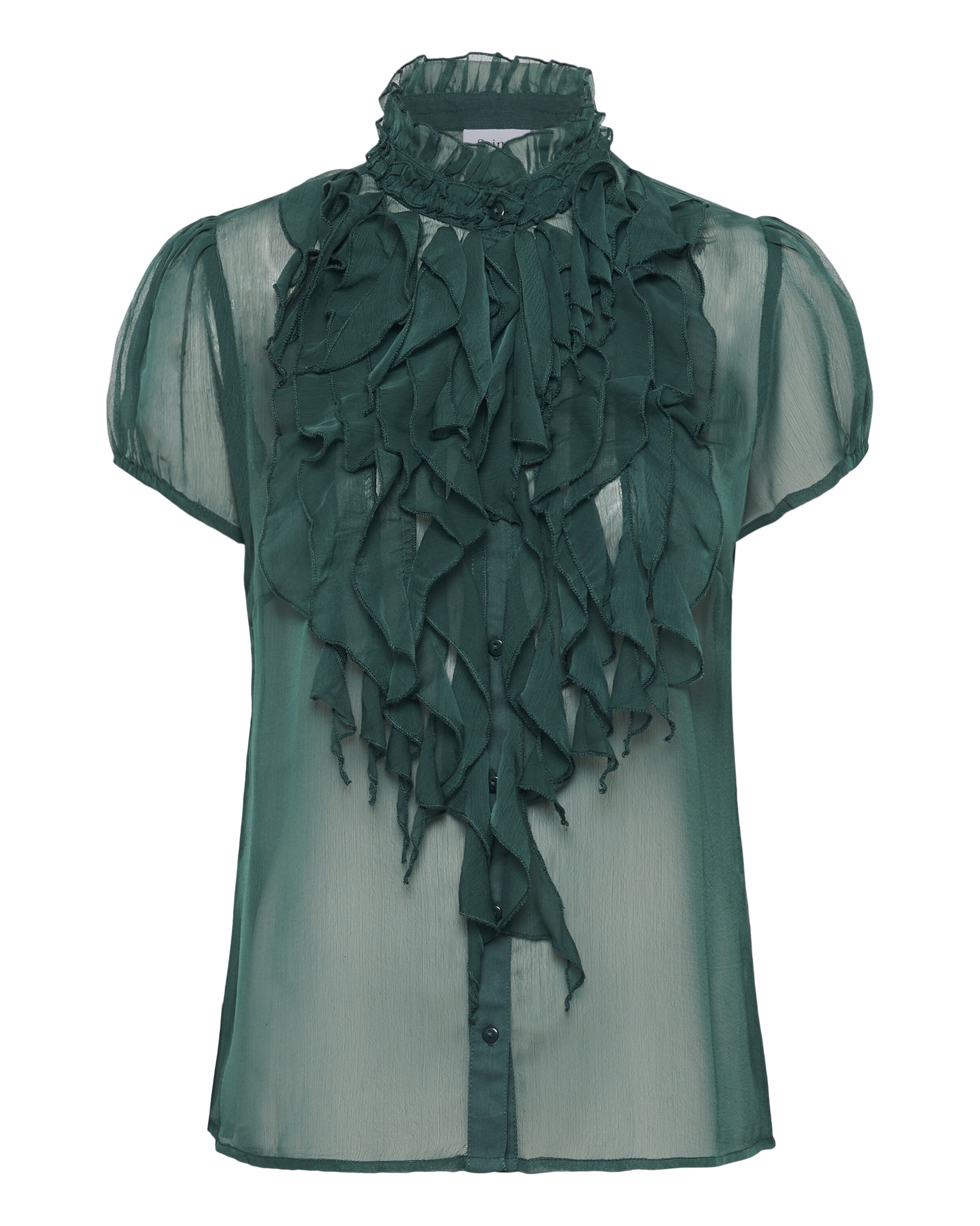 Chemisier 'Lilja' SAINT TROPEZ en vert : devant