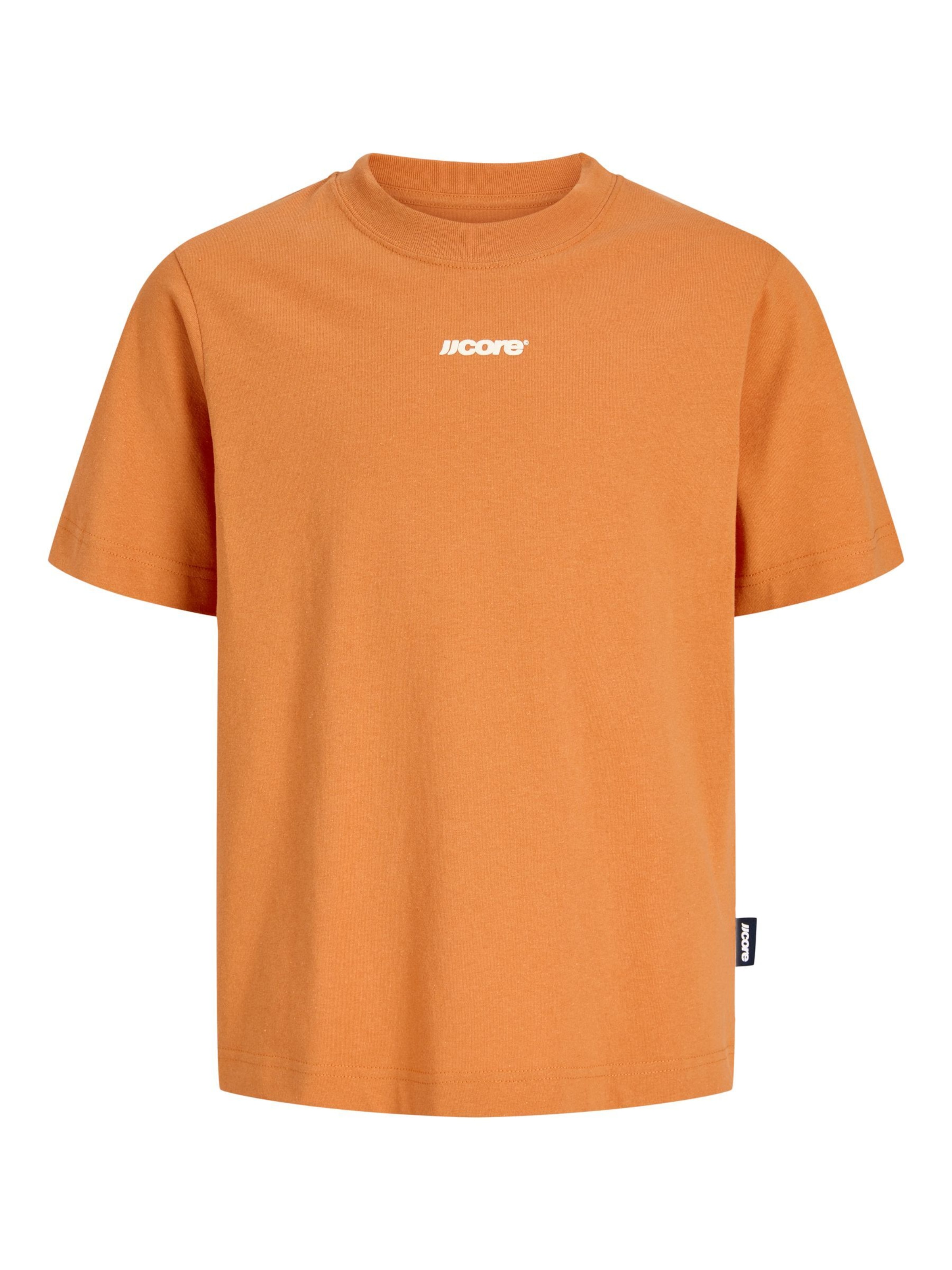 T-Shirt Jack & Jones Junior en orange : devant