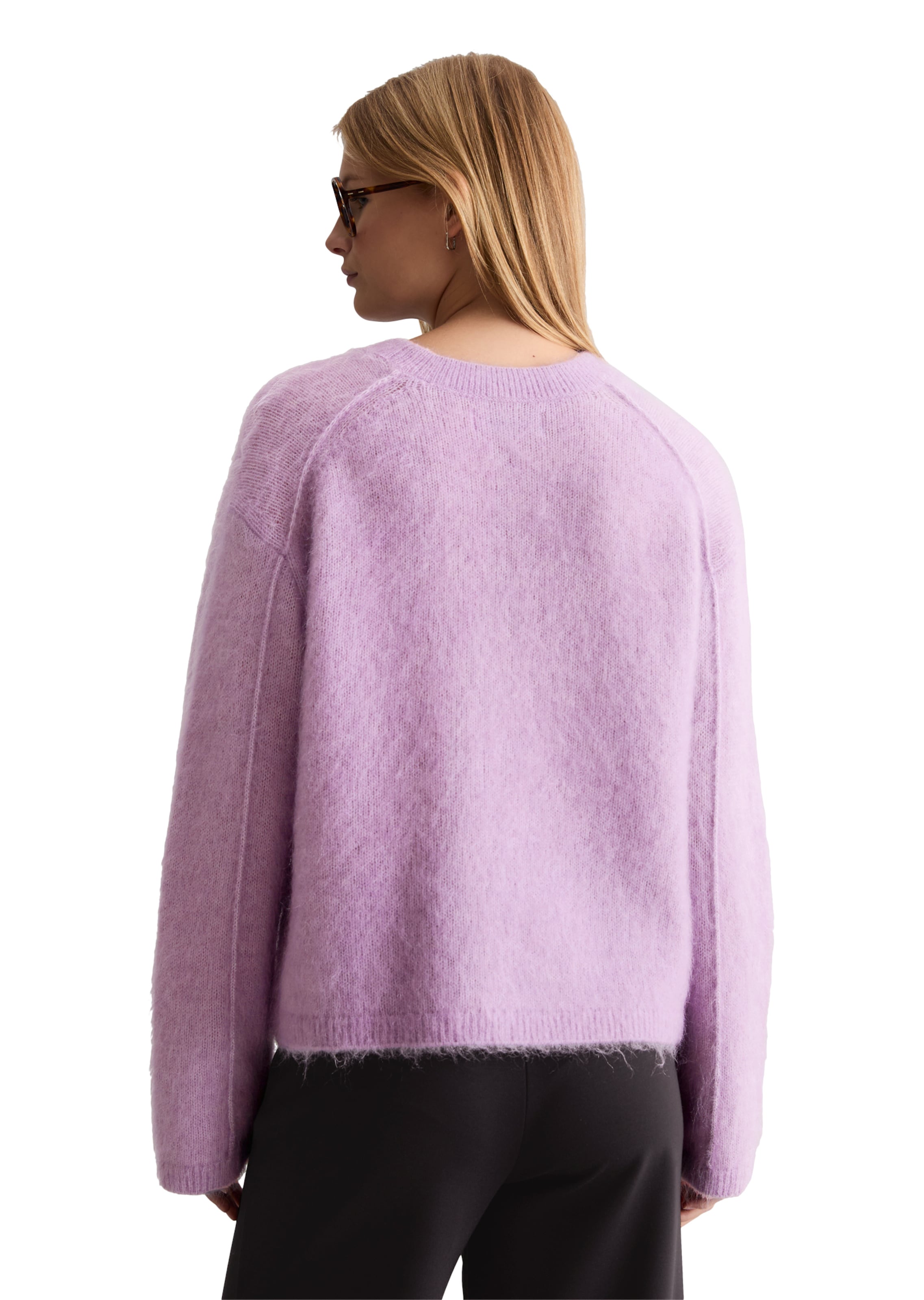 Marc O'Polo DENIM Sweater in Purple: back