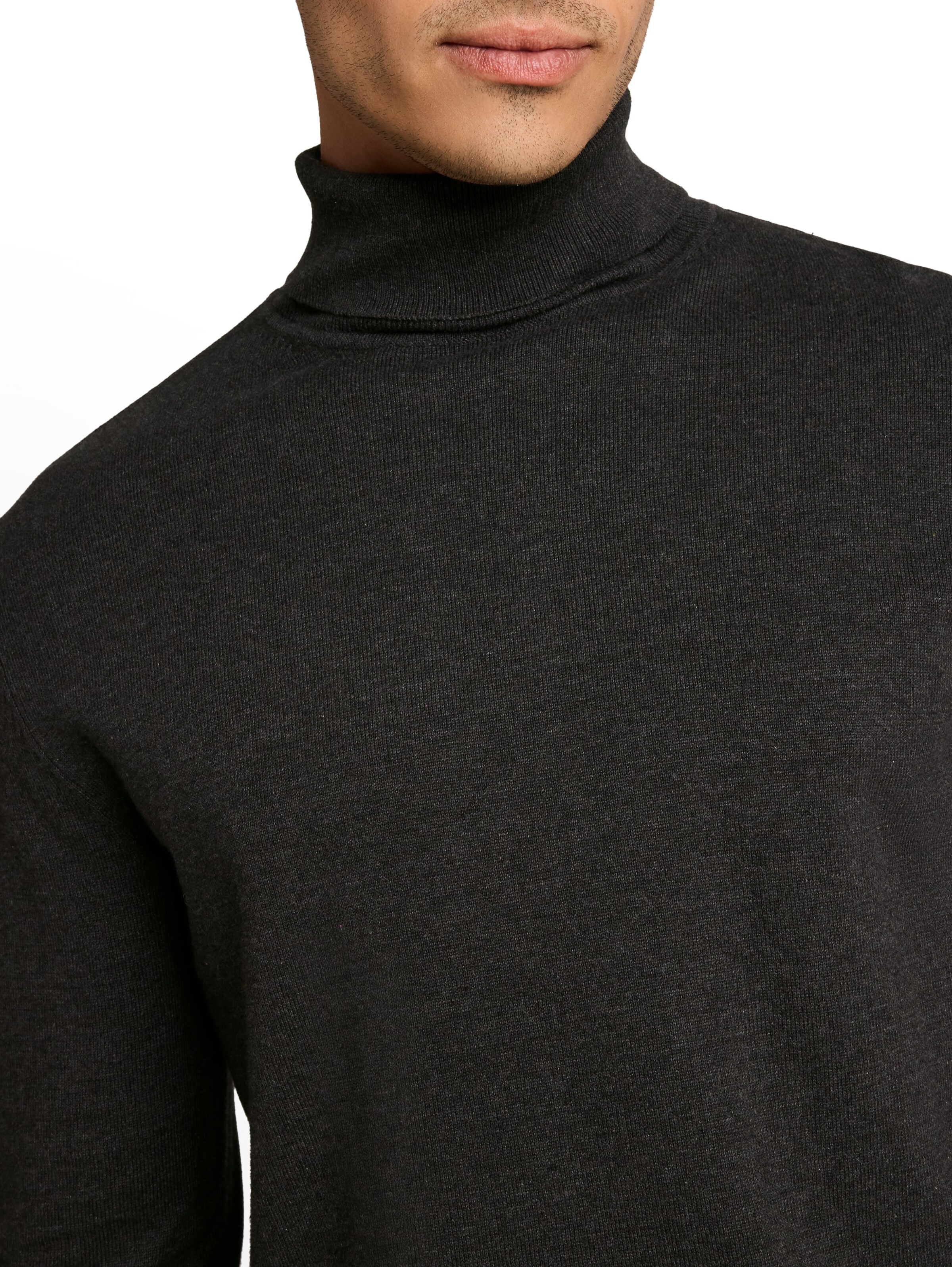 TOM TAILOR Sweater in Black