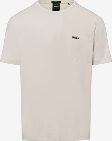BOSS Shirt ' Tee PKT' in Beige: front
