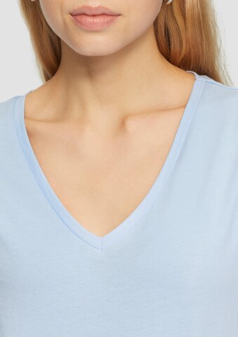 T-shirt QS en bleu