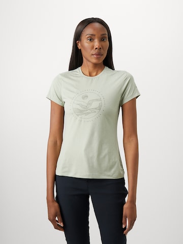 COLUMBIA Funktsionaalne särk, värv roheline: eest vaates