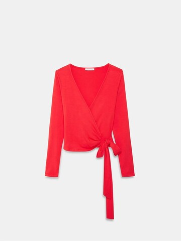 Maglietta di Dilvin in rosso: frontale