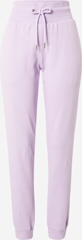 Effilé Pantalon Urban Classics en violet : devant