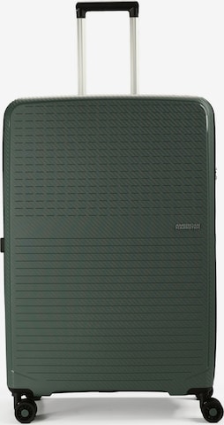 American Tourister Trolley in Groen: voorkant