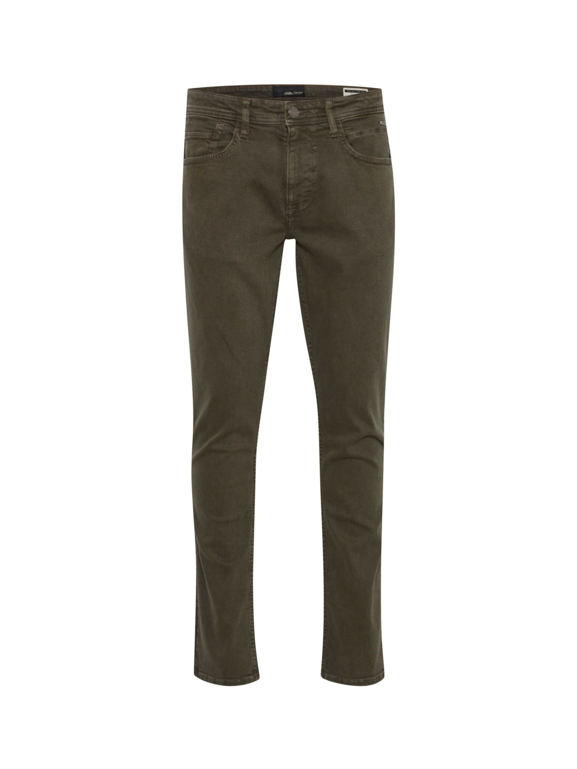 BLEND Regular Jeans 'BHTwister' in Grün: Vorderseite