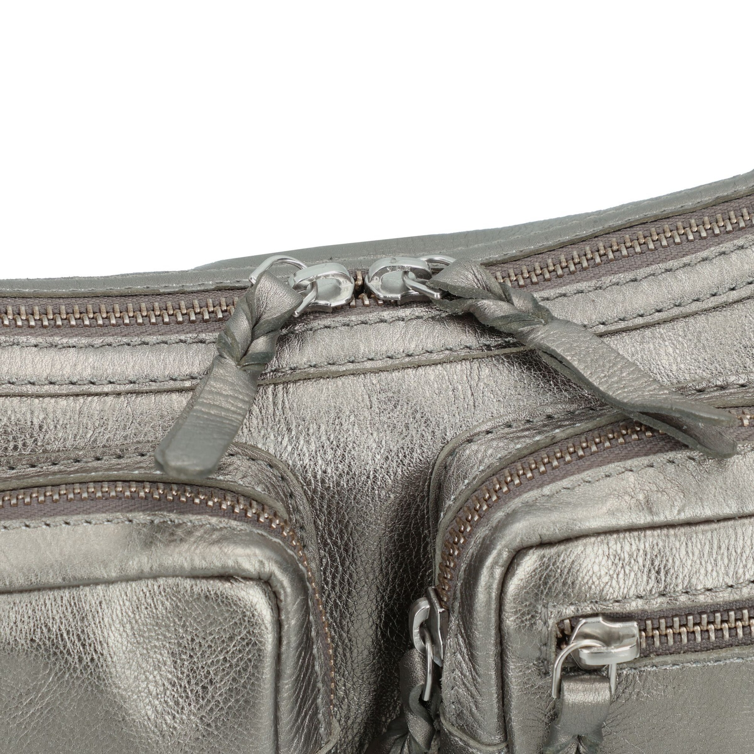 Taschendieb Wien Umhängetasche 'Salvatorgasse' in Silber