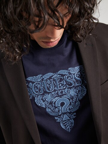 GUESS Originals Μπλουζάκι σε μπλε