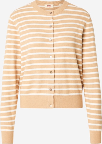 LEVI'S ®Kardigan - bež boja: prednji dio