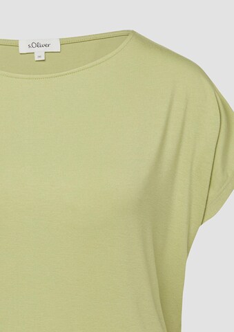 T-shirt s.Oliver en vert