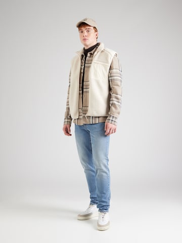 Won Hundred Slimfit Farkut 'Dean B' värissä sininen