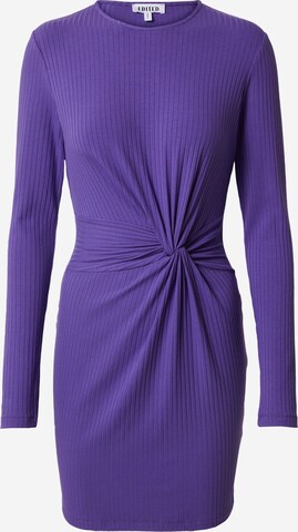 EDITED - Vestido 'Trine' em roxo: frente