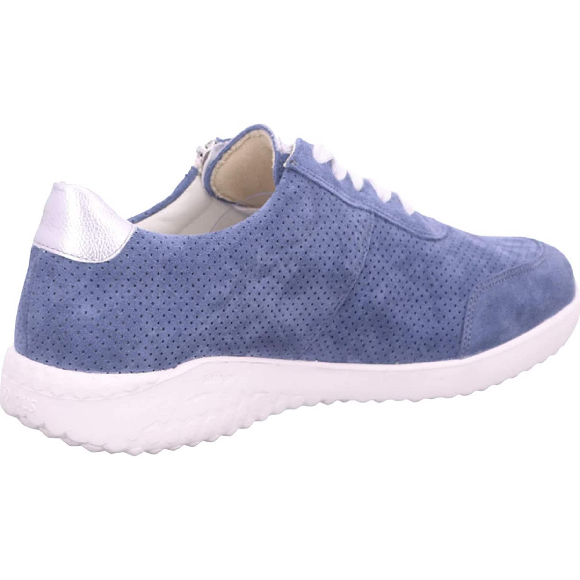 SOLIDUS Sportieve veterschoen in Blauw