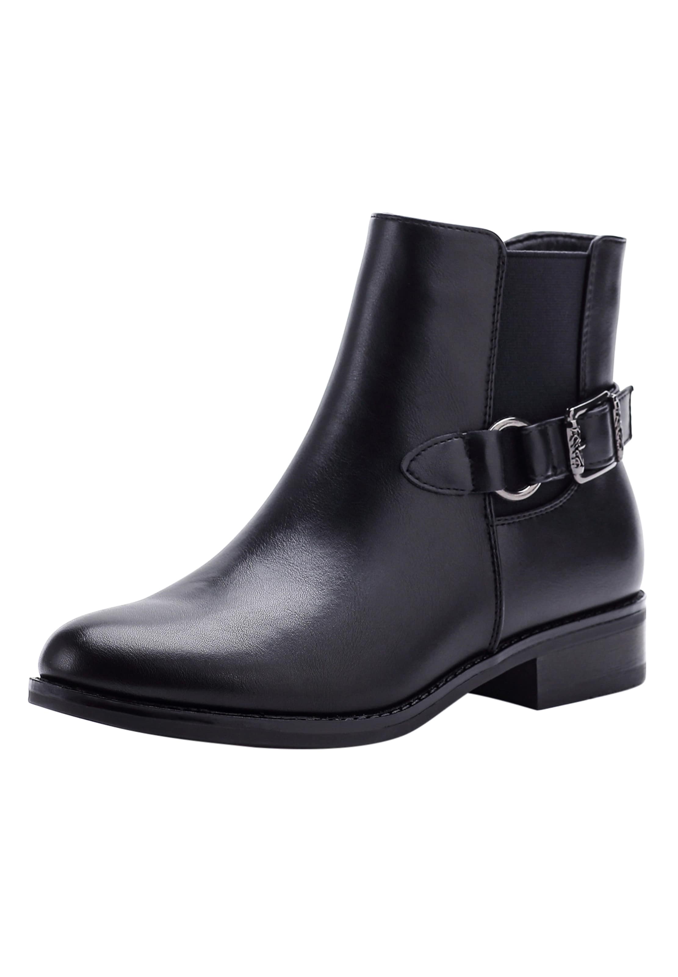 Elara Chelsea Boots i sort: forside