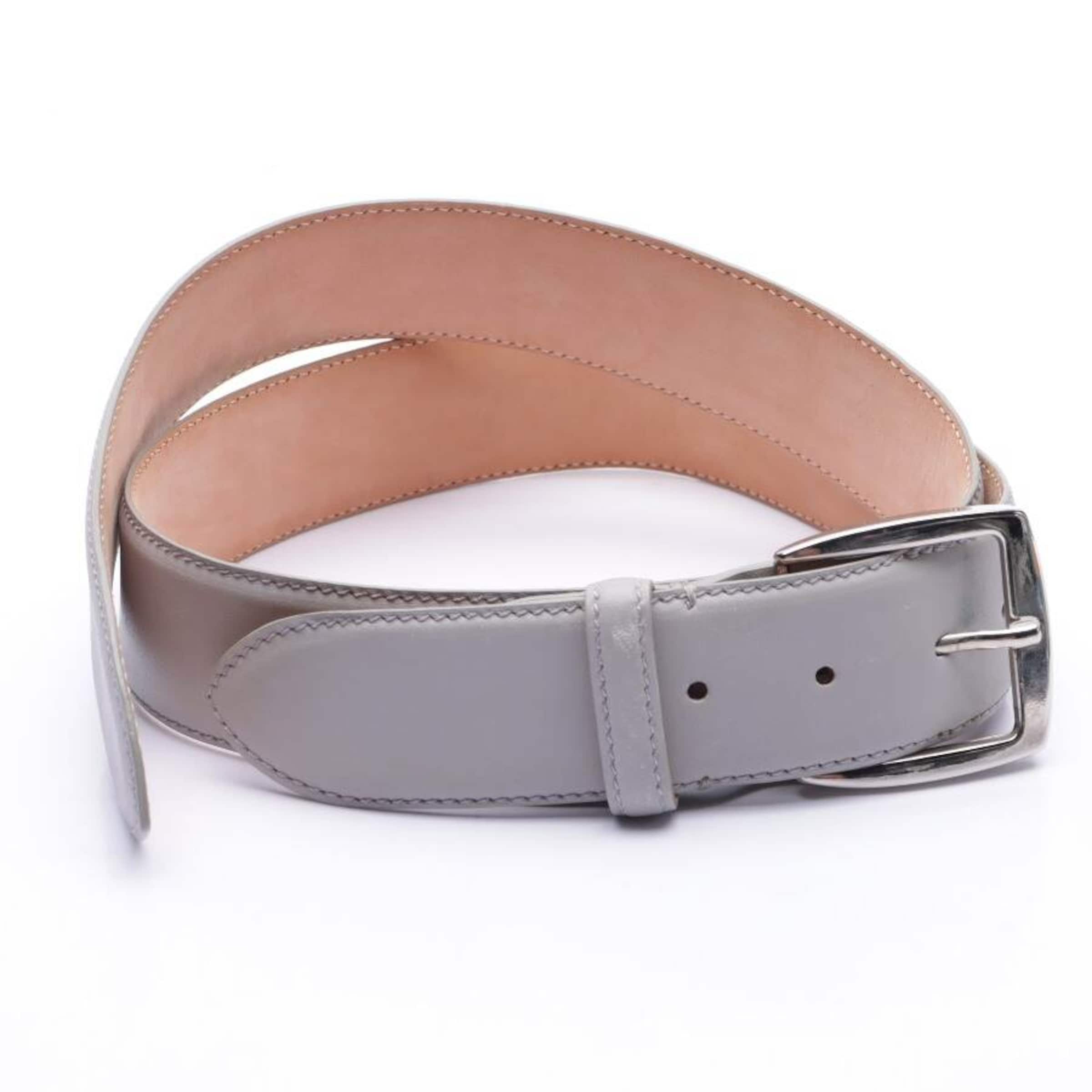 Maison Martin Margiela Gürtel M in Grau: Vorderseite