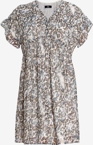 Le Temps Des Cerises Summer Dress 'ELITE' in Beige: front