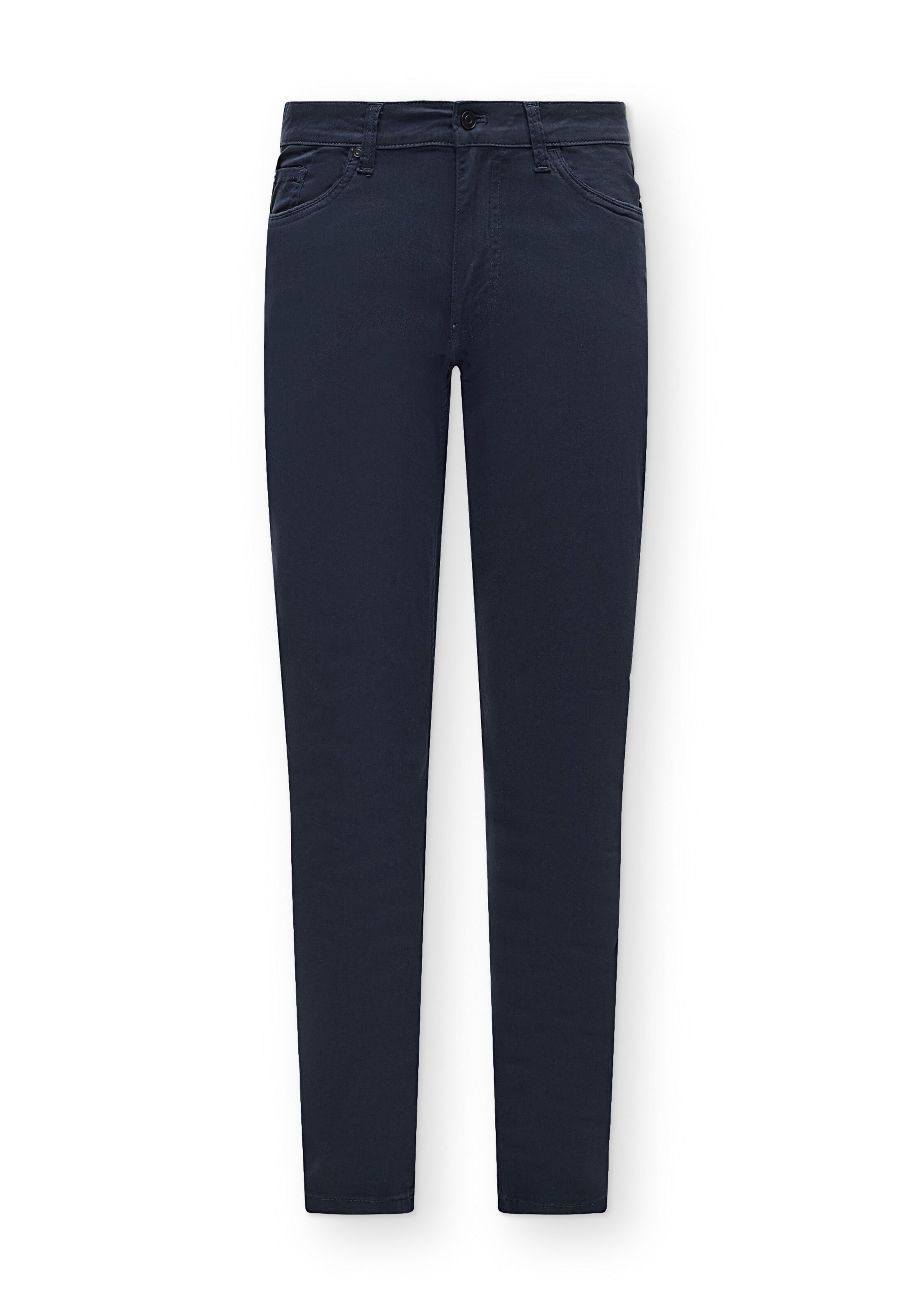 Bruun & Stengade Broek 'Albet' in Blauw: voorkant