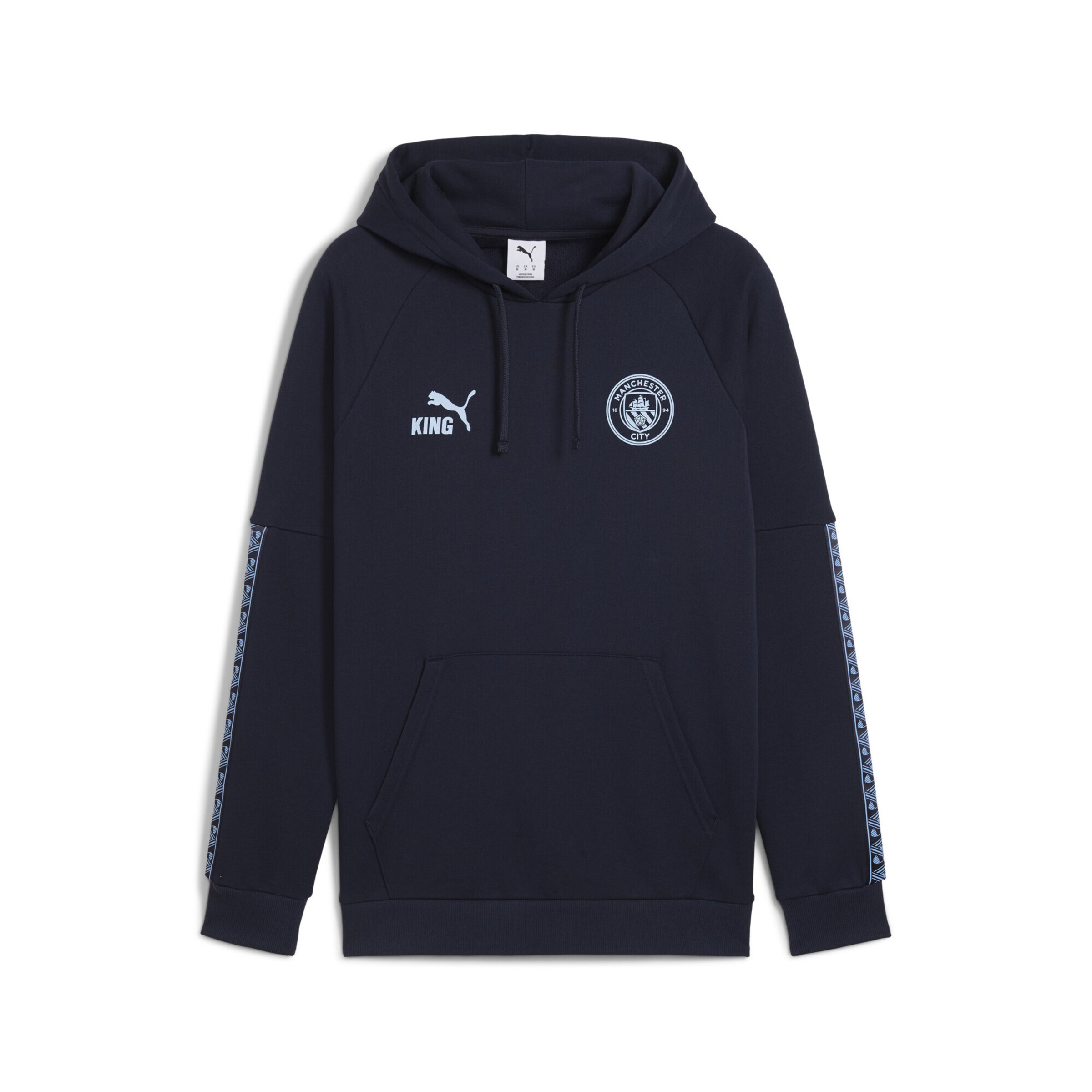 PUMA Sports sweatshirt 'Manchester City King' in Blue: front