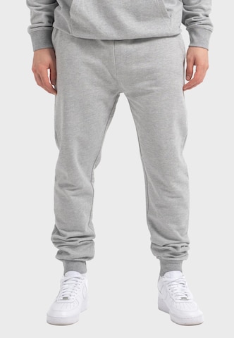 Loosefit Pantalon de sport 'Plain Basic' Oldskull en gris : devant