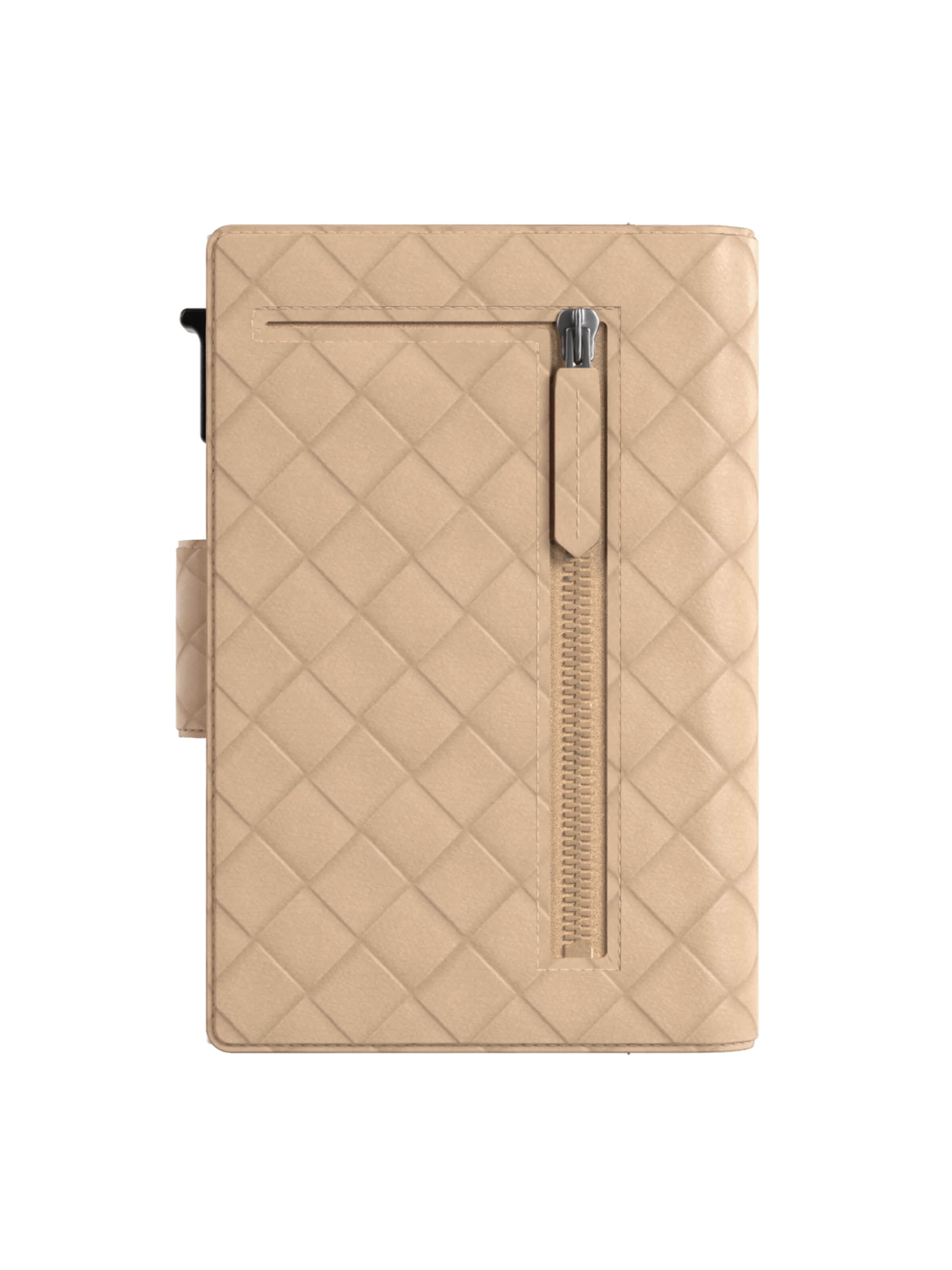 Prowallet Wallet 'Pasjeshouder Plus Woven' in Beige