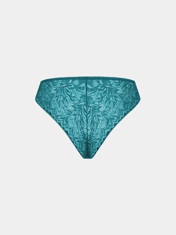 Erlich Textil - Tanga 'Iconic Lace' em azul