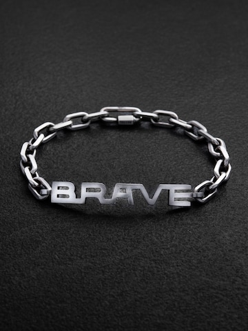 REYTEL Bracelet 'BRAVE' in Silver