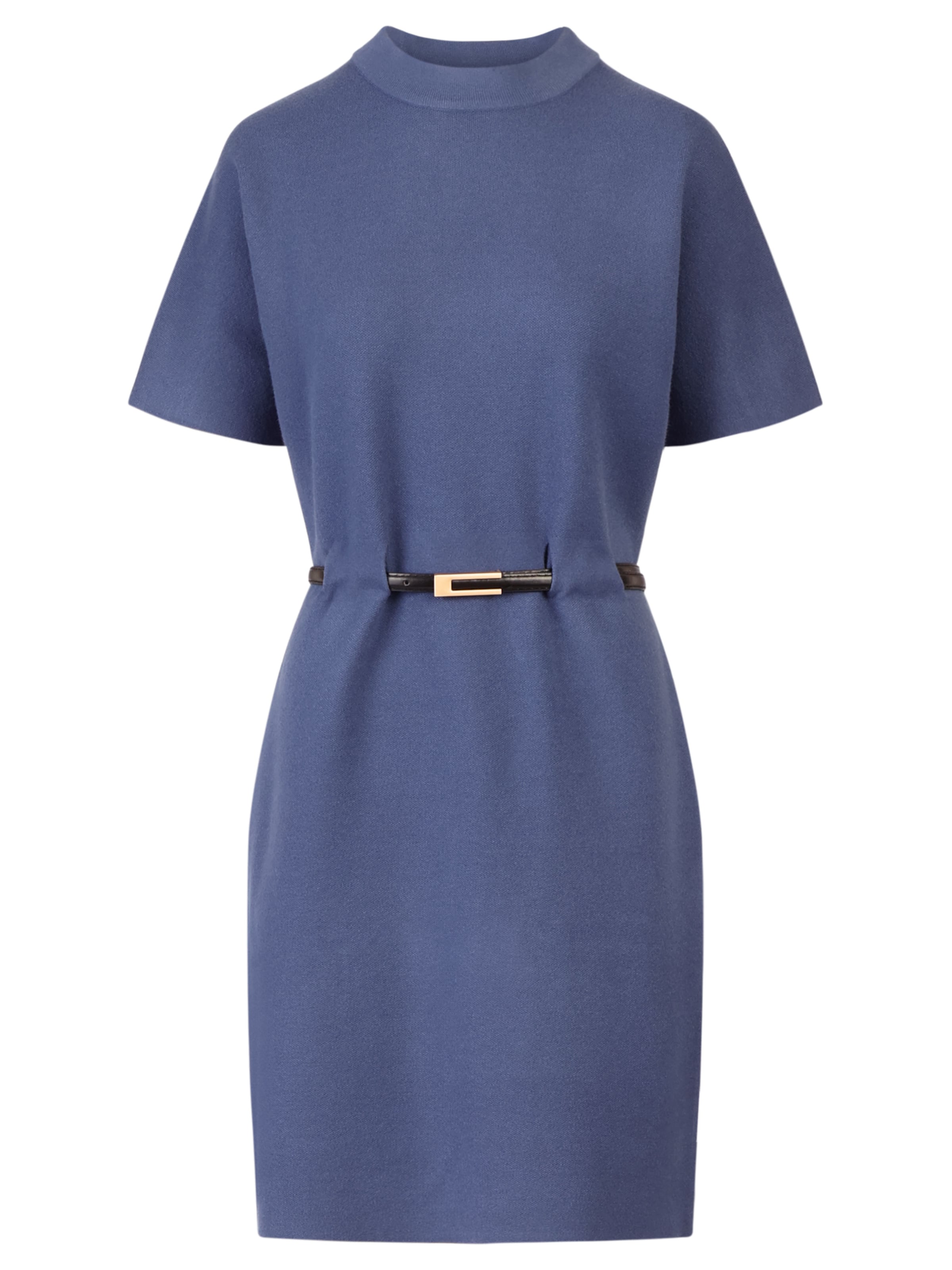 APART Strickkleid in Blau: Vorderseite