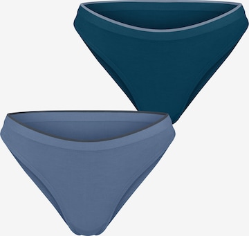 String ' Blue GO Sense ' SLOGGI en bleu : devant