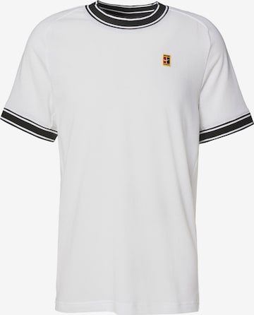 T-Shirt fonctionnel 'HERITAGE' NIKE en blanc : devant