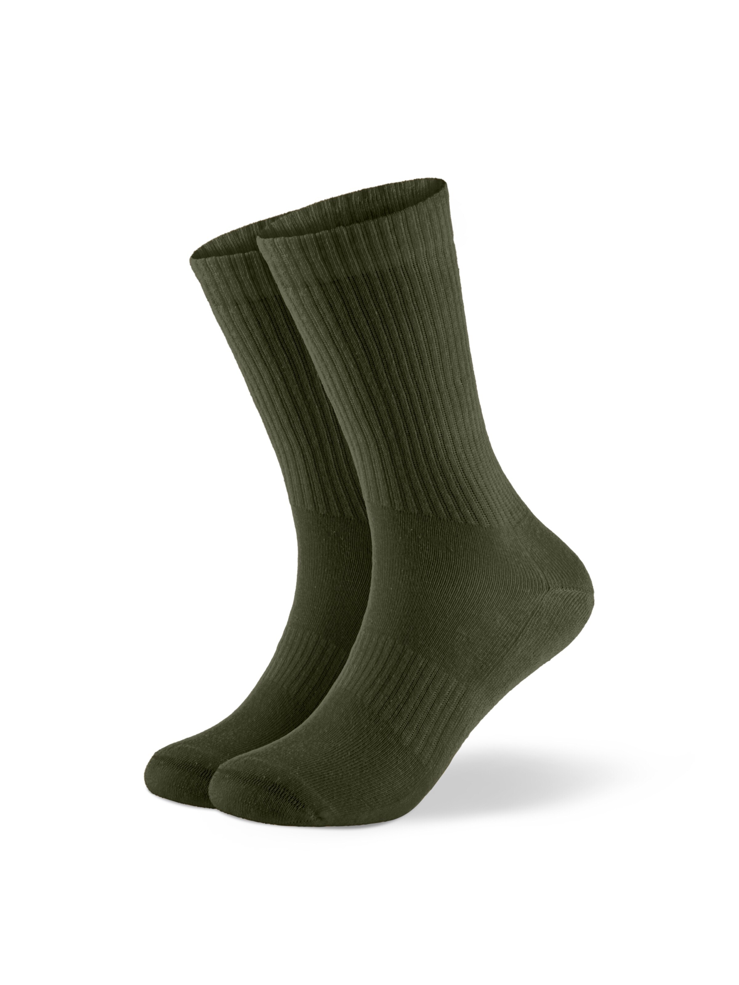 Von Jungfeld Socks 'CASUAL CLASSIC' in Green: front