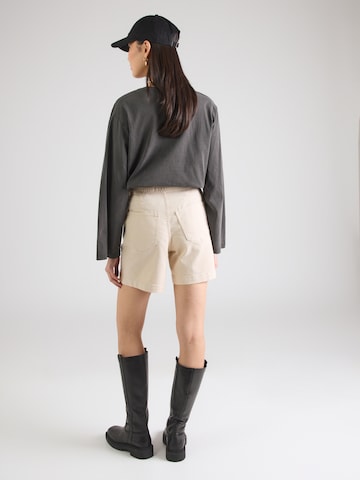 VILA Regular Jeans 'VIOLA' in Beige