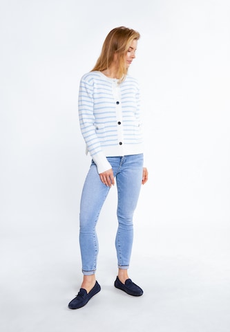 Cardigan DreiMaster Maritim en blanc