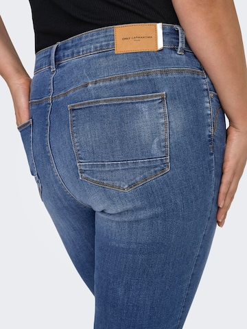 ONLY Carmakoma Skinny Jeans in Blau