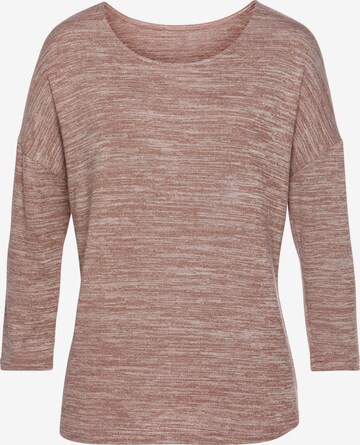 T-shirt VIVANCE en marron : devant