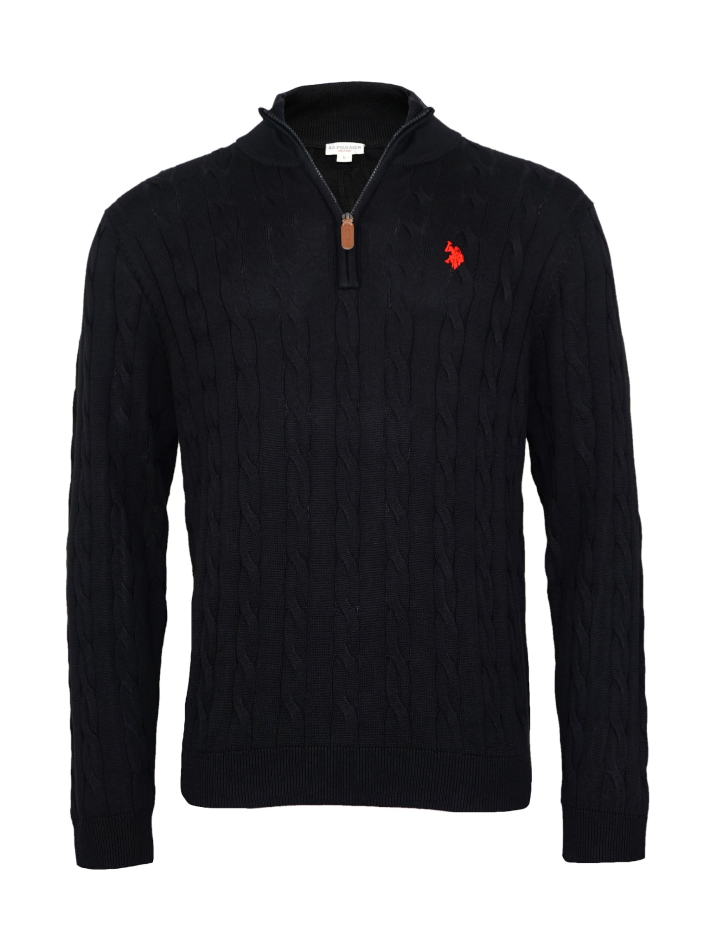 U.S. POLO ASSN. Pullover i sort, Produktvisning
