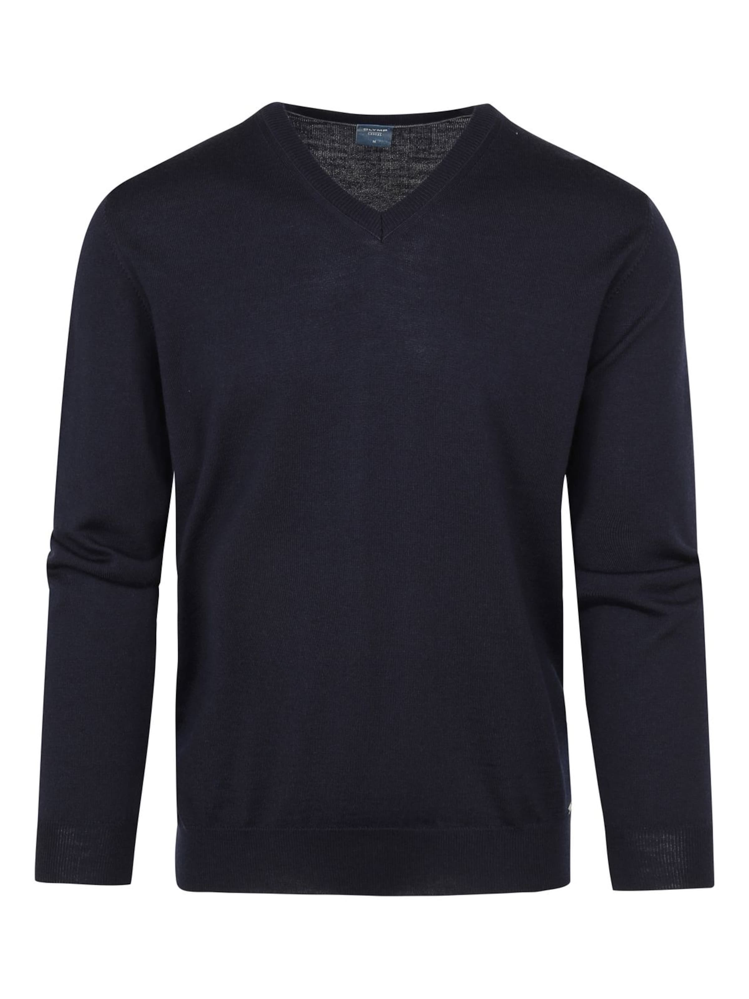 OLYMP Shirt in Blauw: voorkant