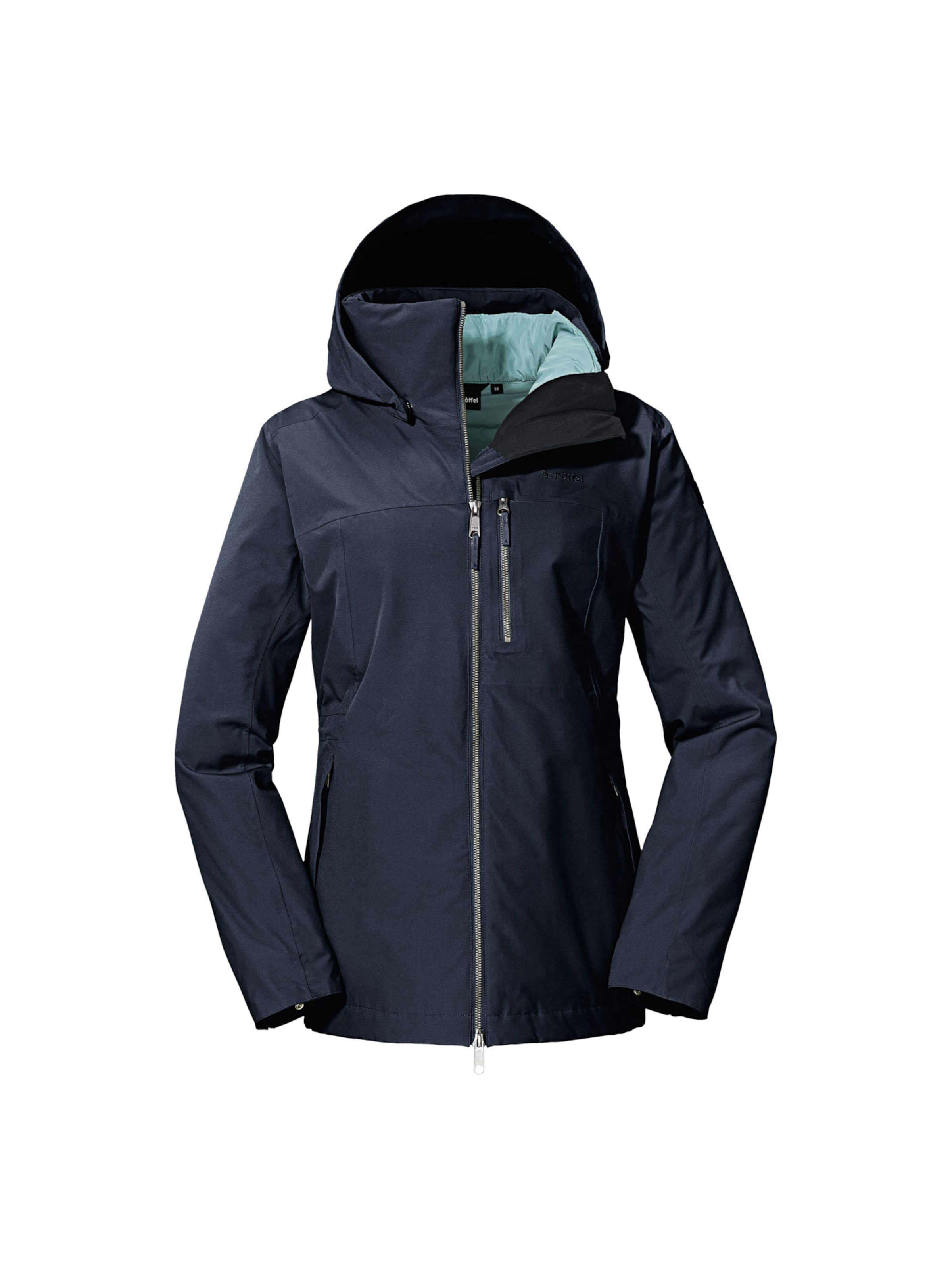 Schöffel Outdoor jacket 'Krakau' in Blue: front