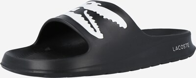 LACOSTE Zapatos abiertos 'CROCO 2.0' en negro / blanco, Vista del producto